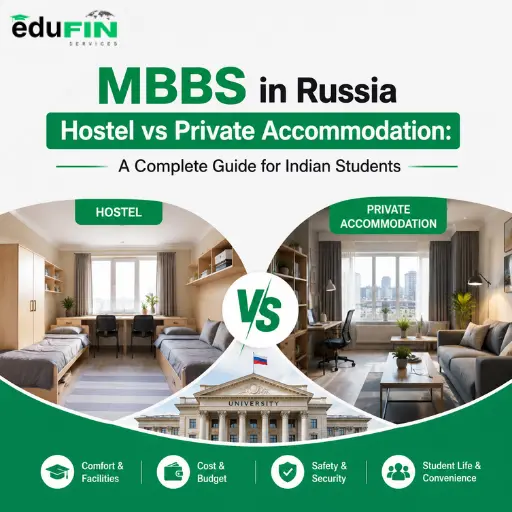 MBBS in Russia Hostel vs Private Accommodation: A Complete Guide for Indian Students