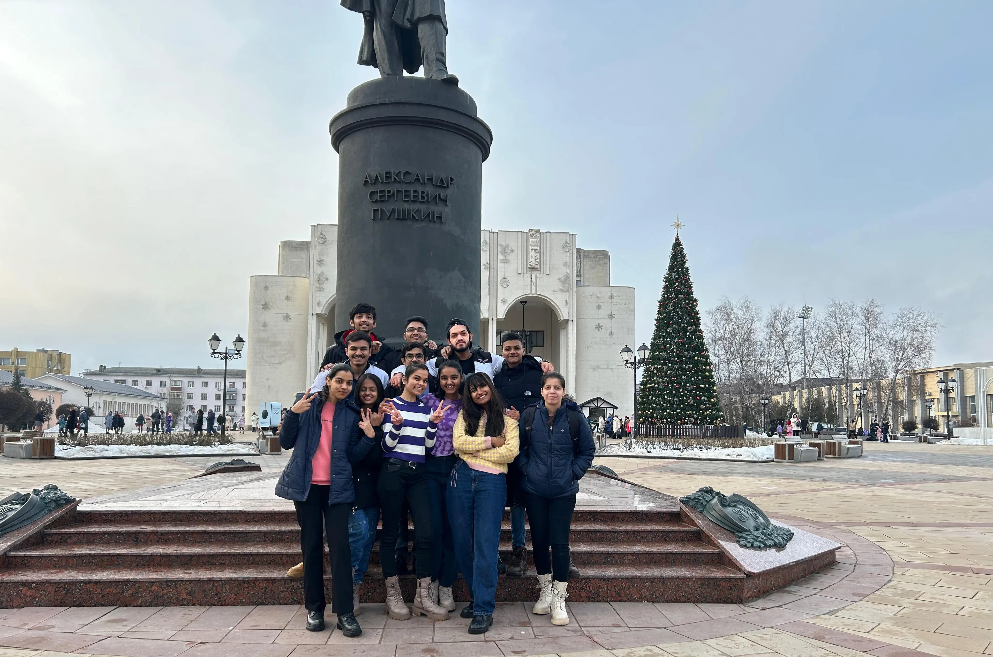 Recent Student Batch — Russia Admission campus